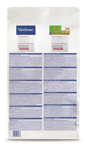 Alimento para gato Virbac HPM Urology Dissolution & Prevention – 3 kg