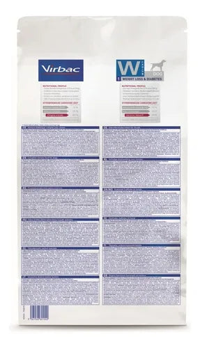 Alimento para perro Virbac HPM Dog Weight Loss & Diabetes – 3 kg