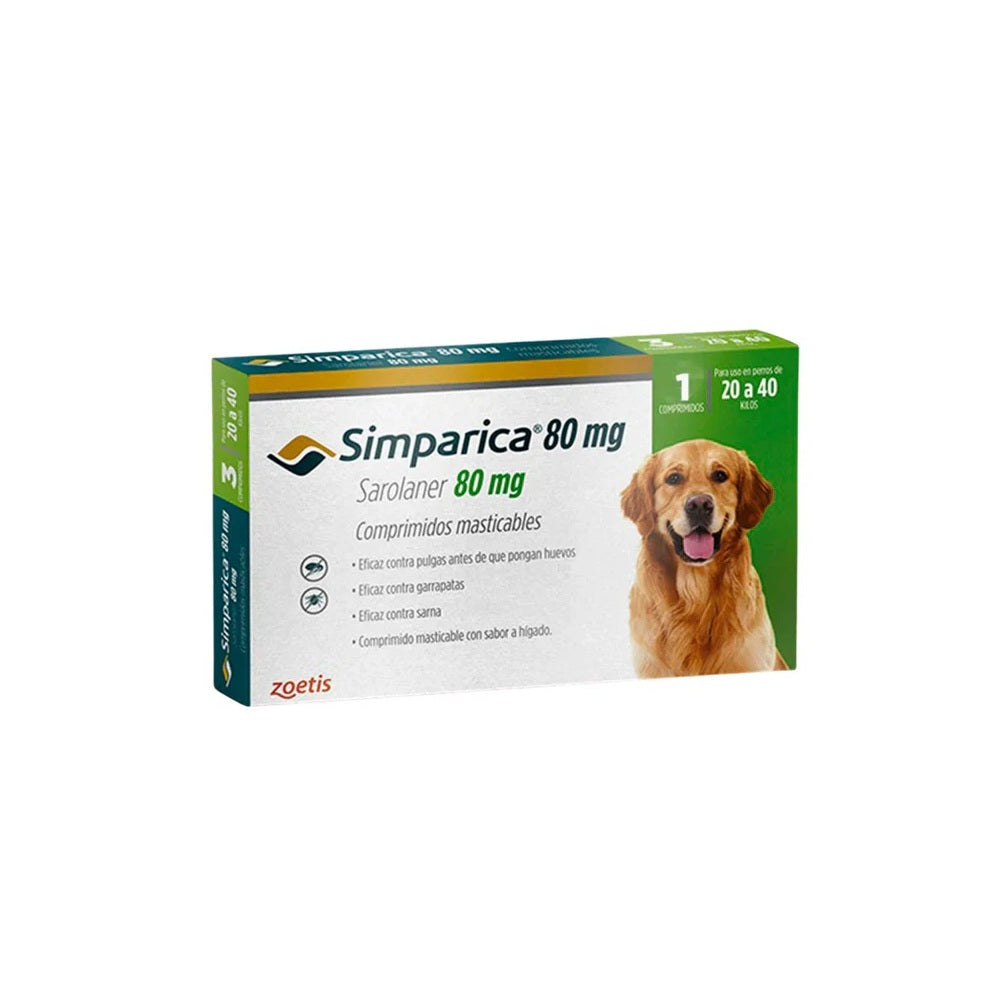 Simparica | Antipulgas, Garrapatas y Ácaros | Perros