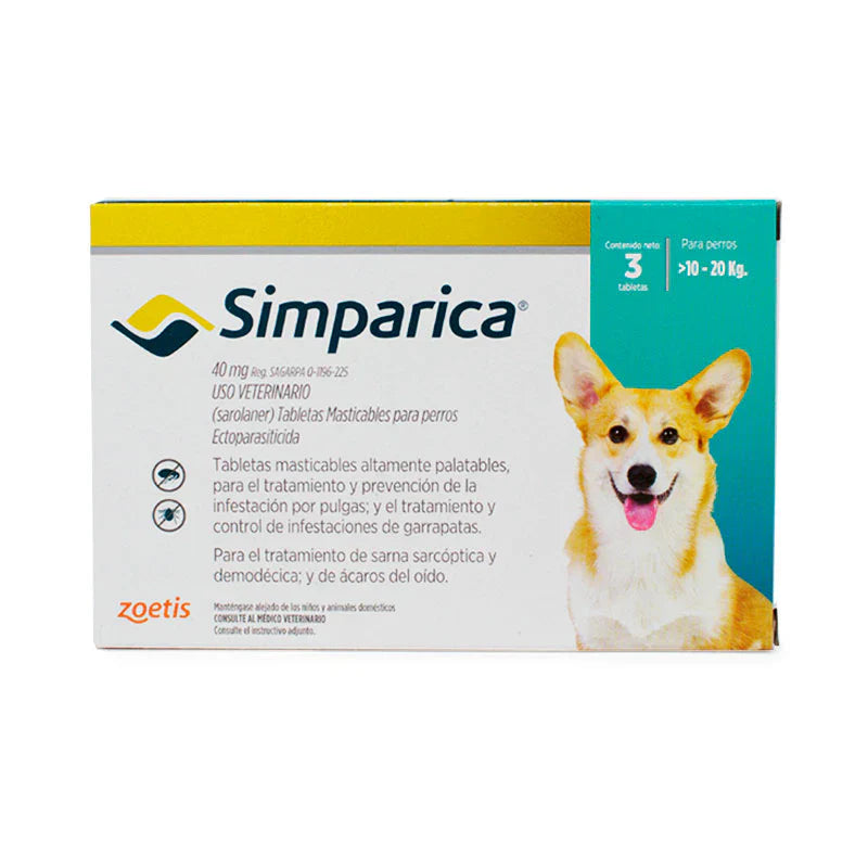 Simparica 3 comprimidos