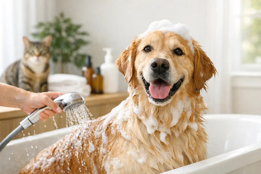 ¿Se puede bañar a un perro tras Simparica Trio?