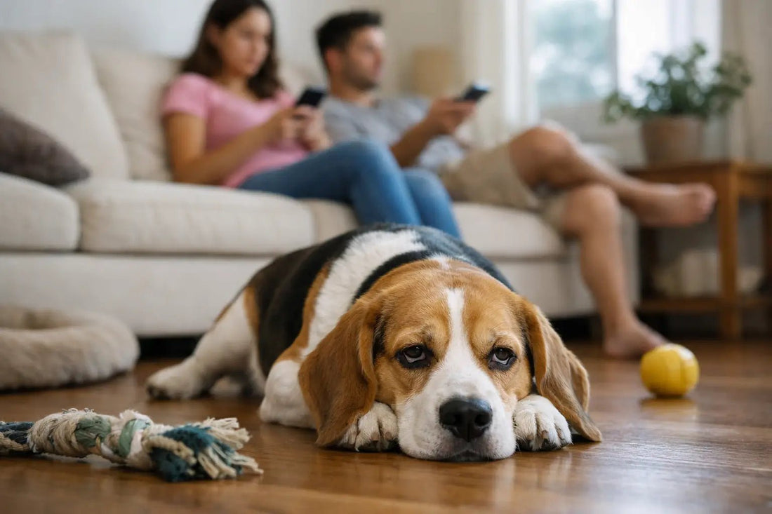 6 señales de aburrimiento en un perro en casa - DPYP-VET