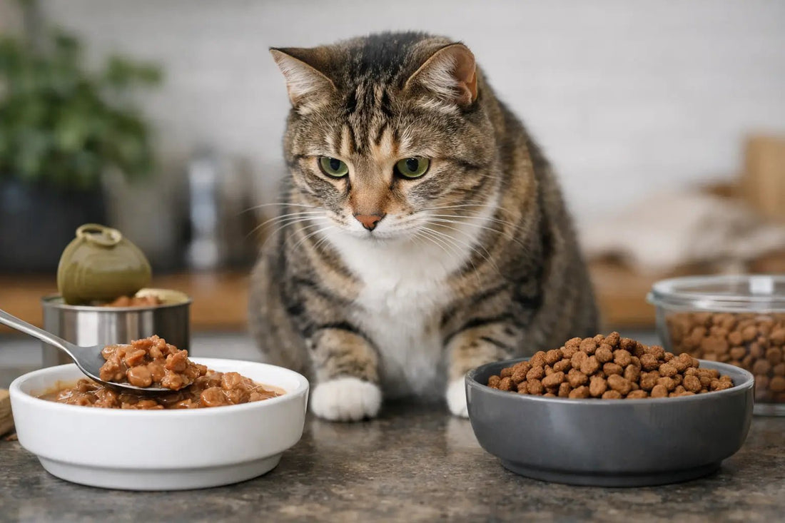 Alimento húmedo vs seco para gatos: cuál elegir - DPYP-VET