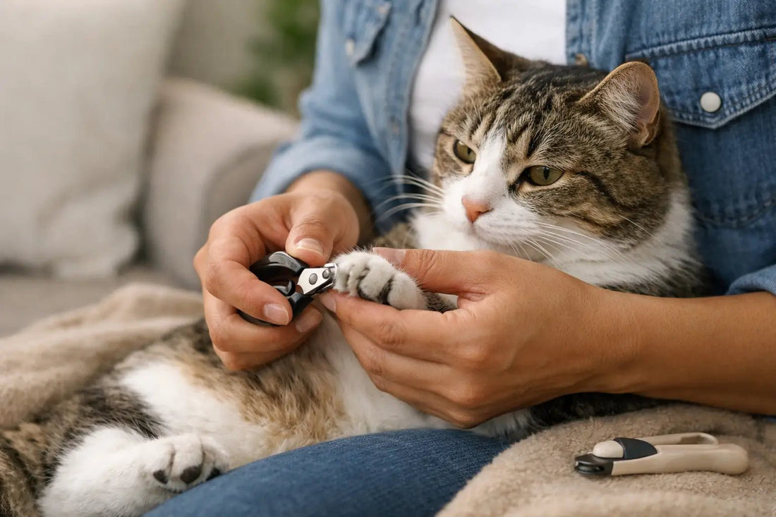 Cómo cortar las uñas de un gato sin forzarlo - DPYP-VET
