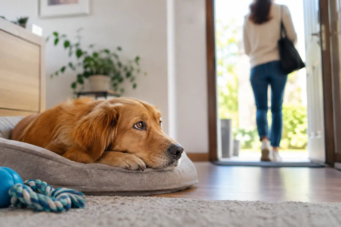Cómo reducir ansiedad por separación en perros - DPYP-VET