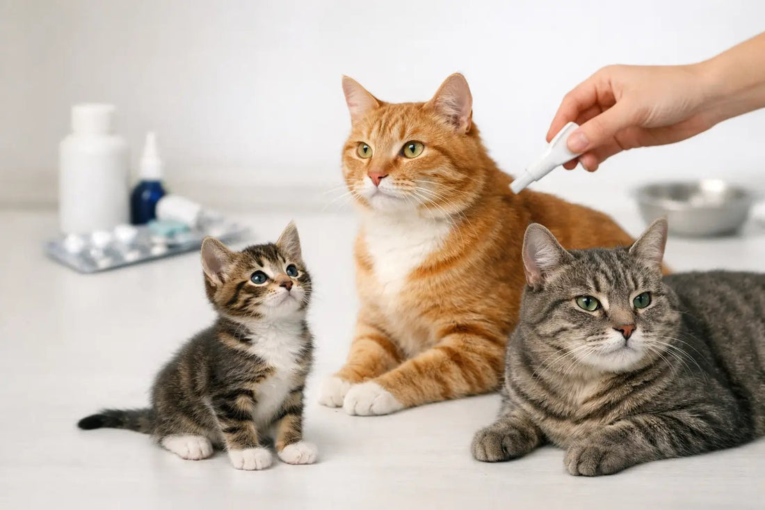 Desparasitante para gato según peso - DPYP-VET
