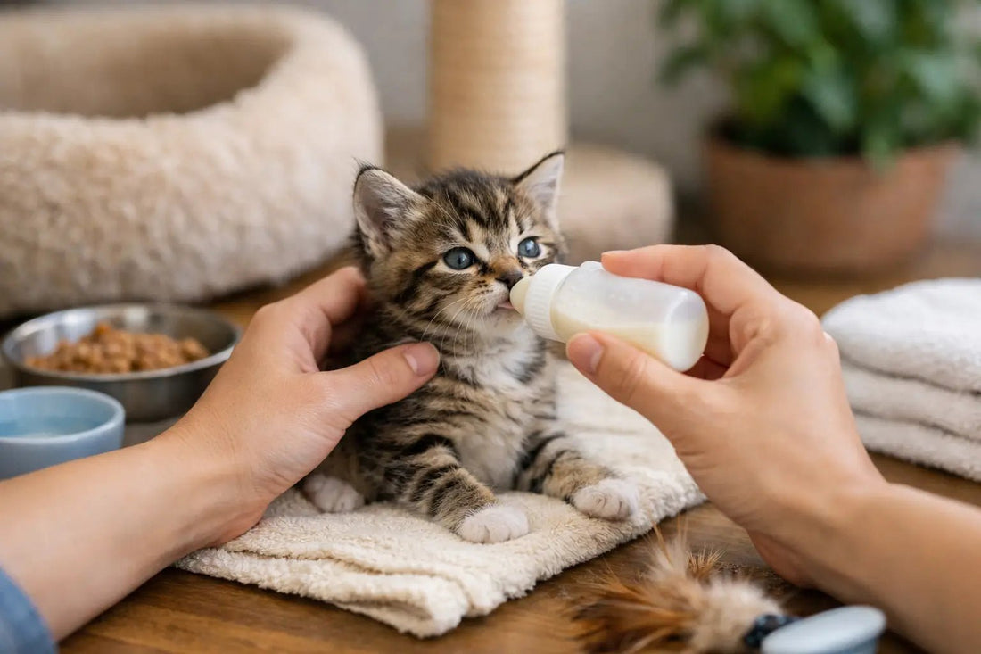 Guía de cuidados para un gatito recién adoptado en casa - DPYP-VET