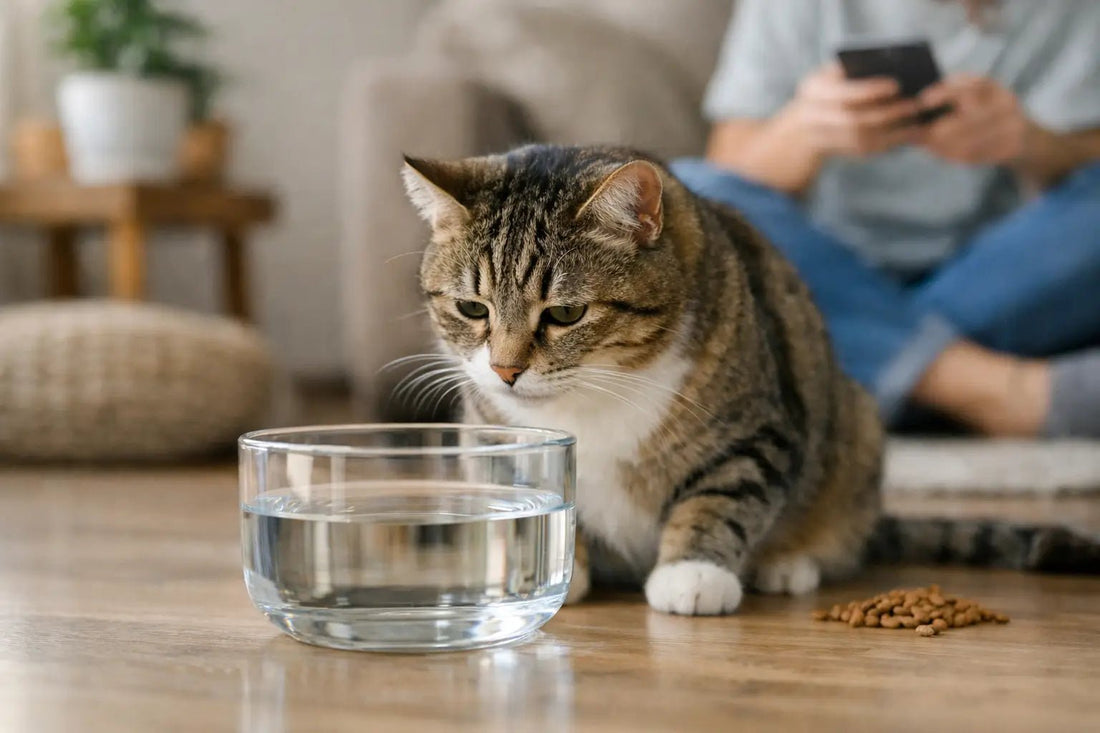 ¿Tu gato casi no toma agua? 7 razones que lo explican - DPYP-VET