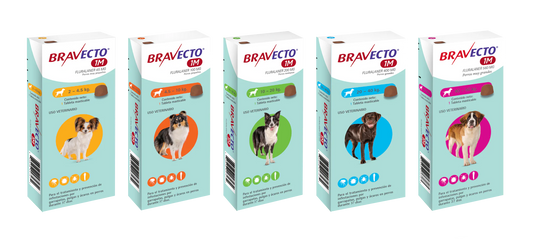 Bravecto 1M Triple 3 Tabletas