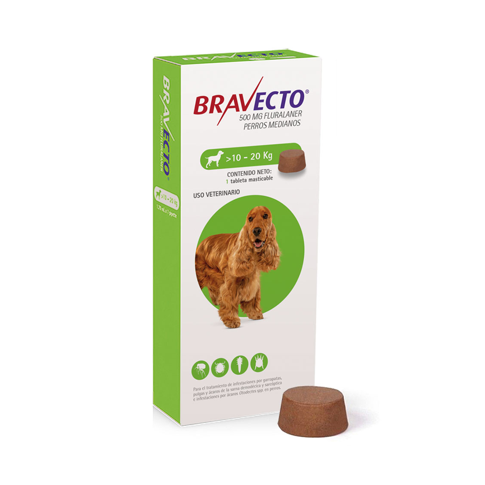 Bravecto - 3 meses protección - Antipulgas y garrapatas