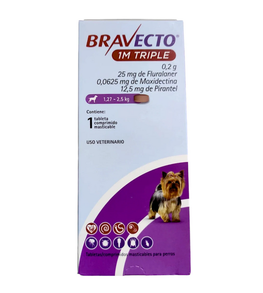 Bravecto 1M Triple 1 Tab