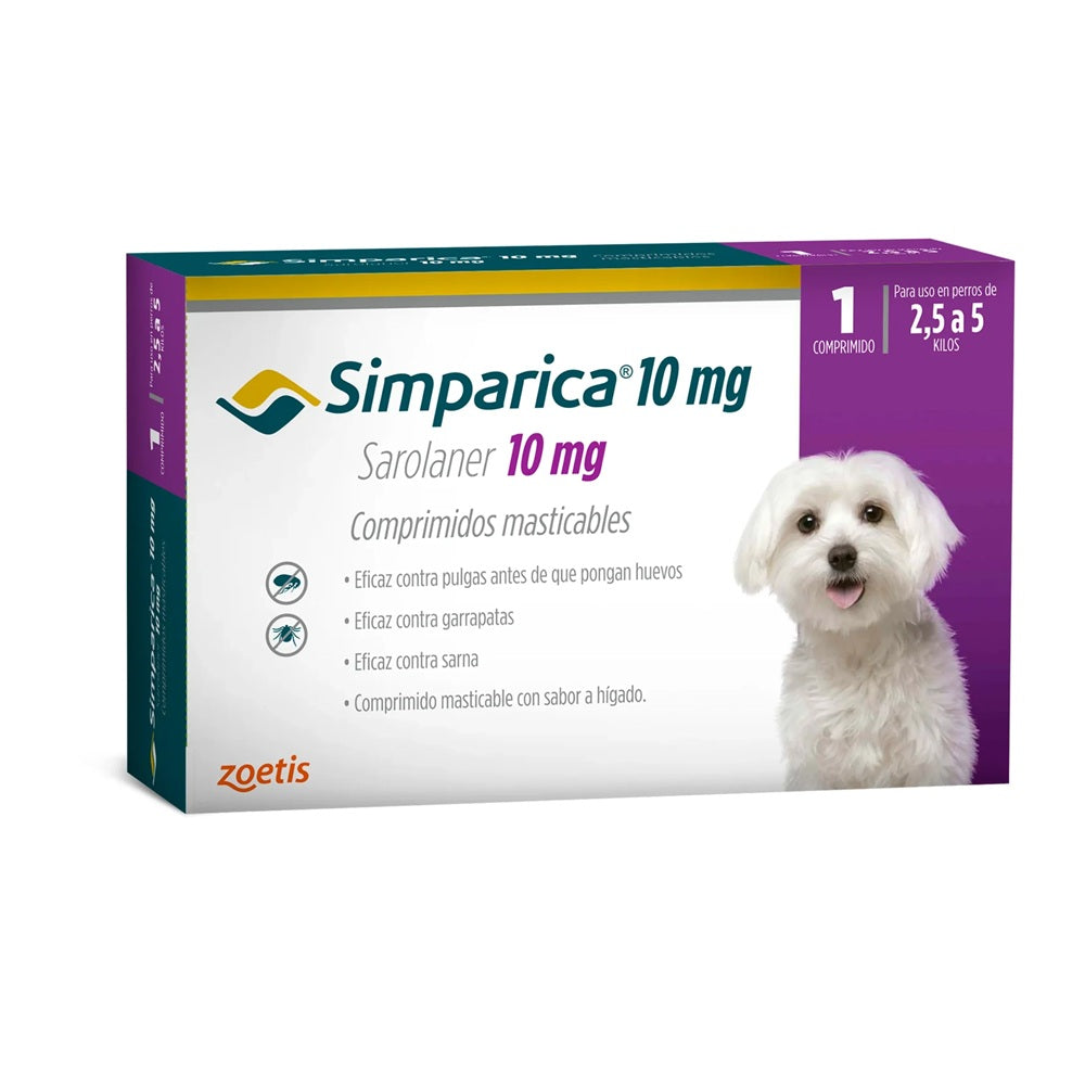 Simparica | Antipulgas, Garrapatas y Ácaros | Perros
