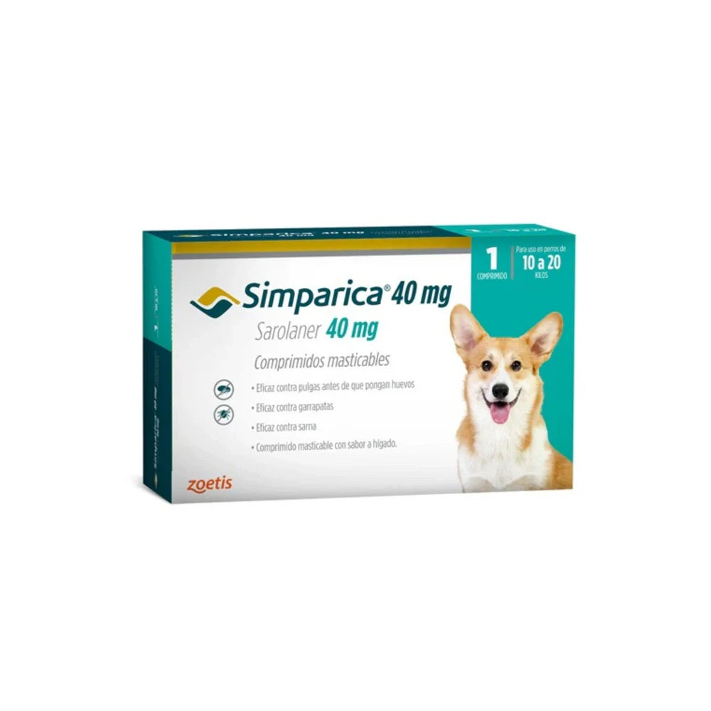 Simparica | Antipulgas, Garrapatas y Ácaros | Perros