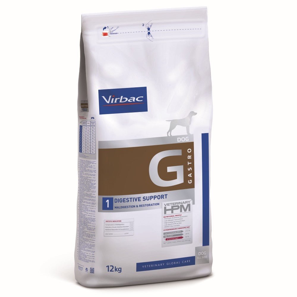Alimento para perro Virbac HPM Dog Digestive Support – 12 kg - DPYP - VET