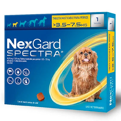 Nexgard Spectra | Antipulgas y Garrapatas | Antiparasitario