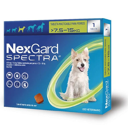 Nexgard Spectra | Antipulgas y Garrapatas | Antiparasitario