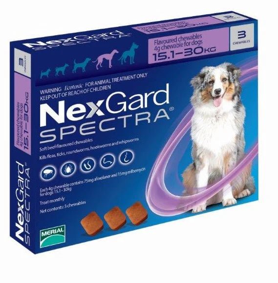 Nexgard Spectra | Antipulgas y Garrapatas | Antiparasitario - DPYP - VET