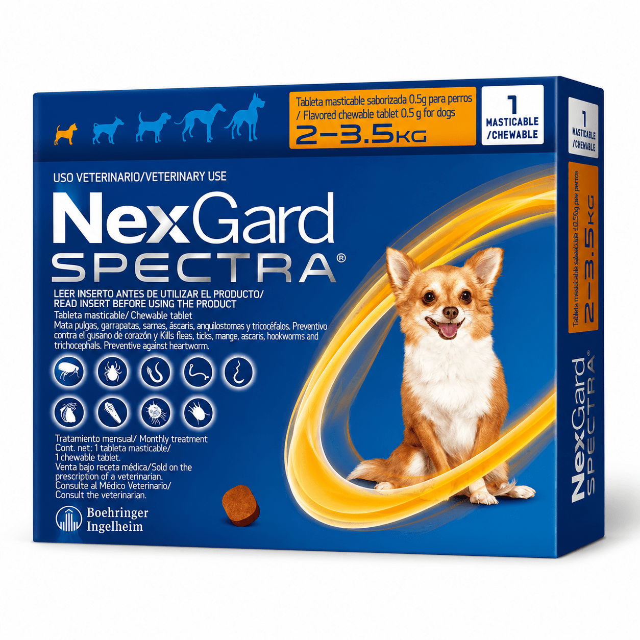 Nexgard Spectra | Antipulgas y Garrapatas | Antiparasitario - DPYP-VET