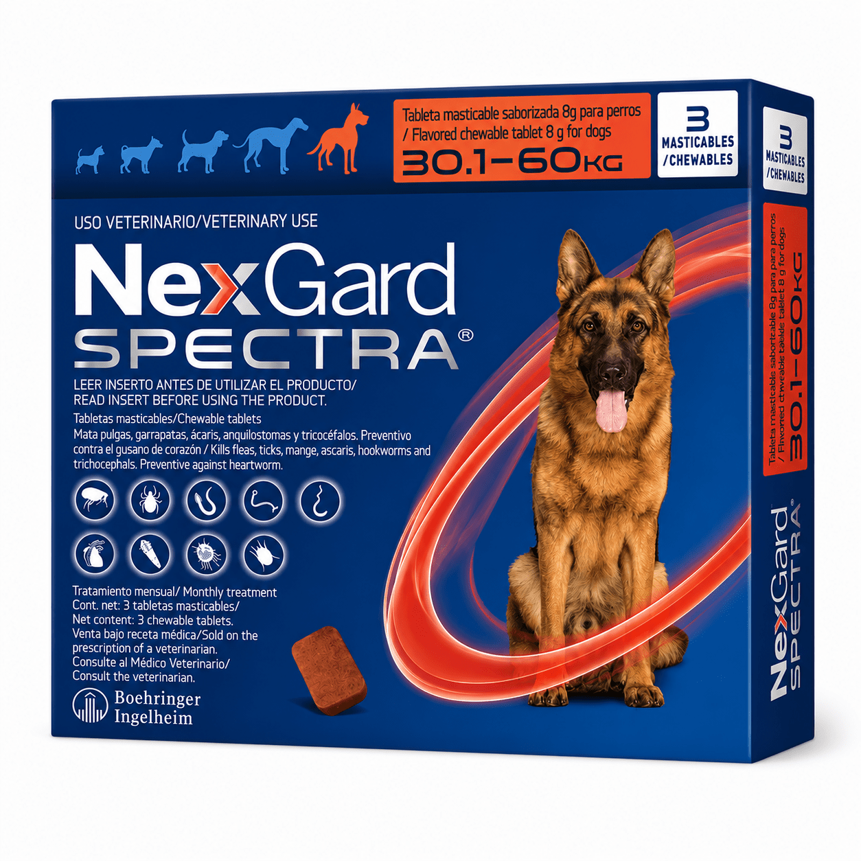 Nexgard Spectra | Antipulgas y Garrapatas | Antiparasitario - DPYP-VET