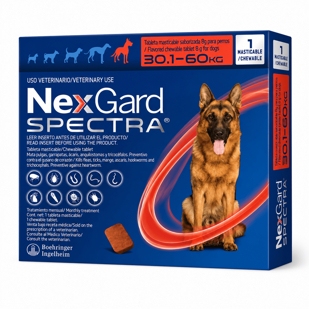 Nexgard Spectra | Antipulgas y Garrapatas | Antiparasitario - DPYP-VET