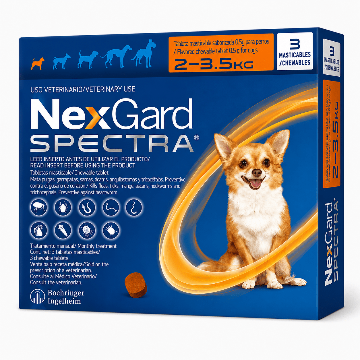 Nexgard Spectra | Antipulgas y Garrapatas | Antiparasitario - DPYP-VET
