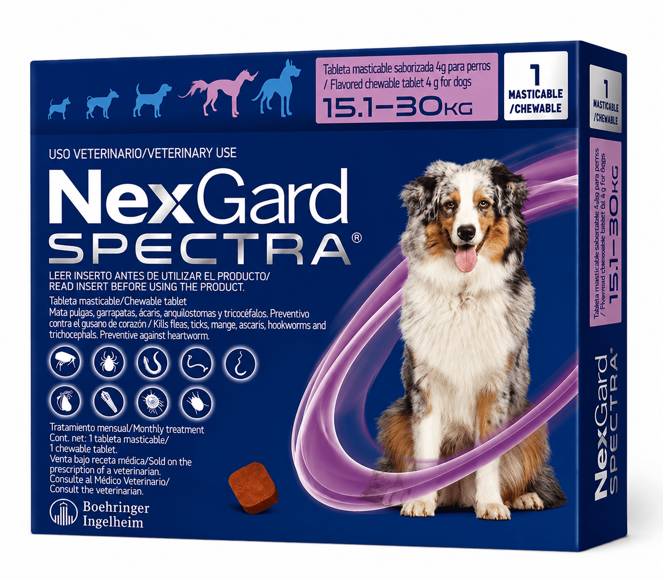 Nexgard Spectra | Antipulgas y Garrapatas | Antiparasitario - DPYP-VET