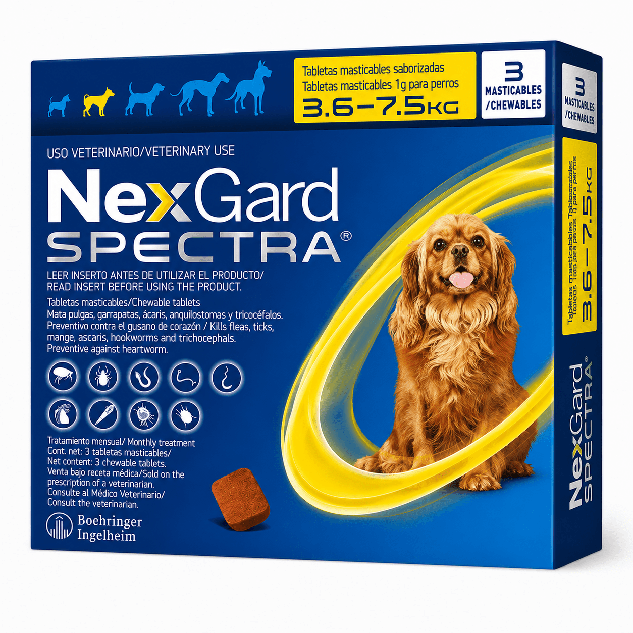 Nexgard Spectra | Antipulgas y Garrapatas | Antiparasitario - DPYP-VET