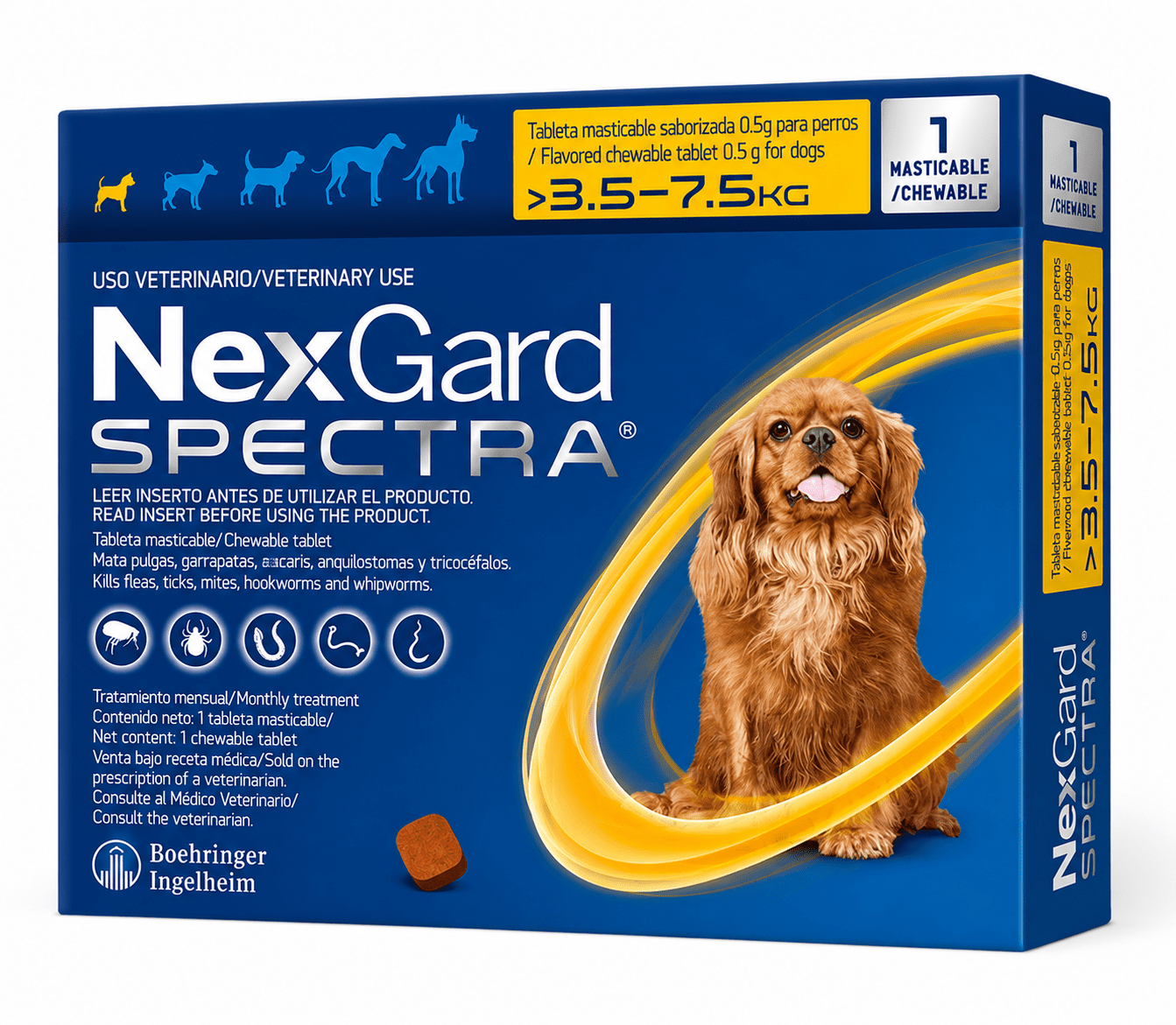 Nexgard Spectra | Antipulgas y Garrapatas | Antiparasitario - DPYP-VET